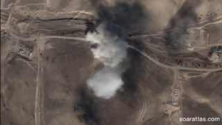 Удары США по иранской ракетной базе