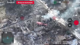 Противник применил химические дымы под Северском