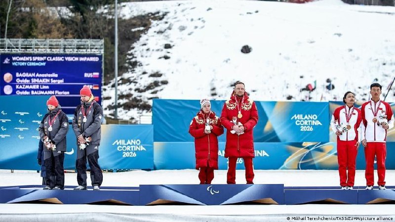 Немецкие лыжники протестовали против допуска россиян на Паралимпиаду