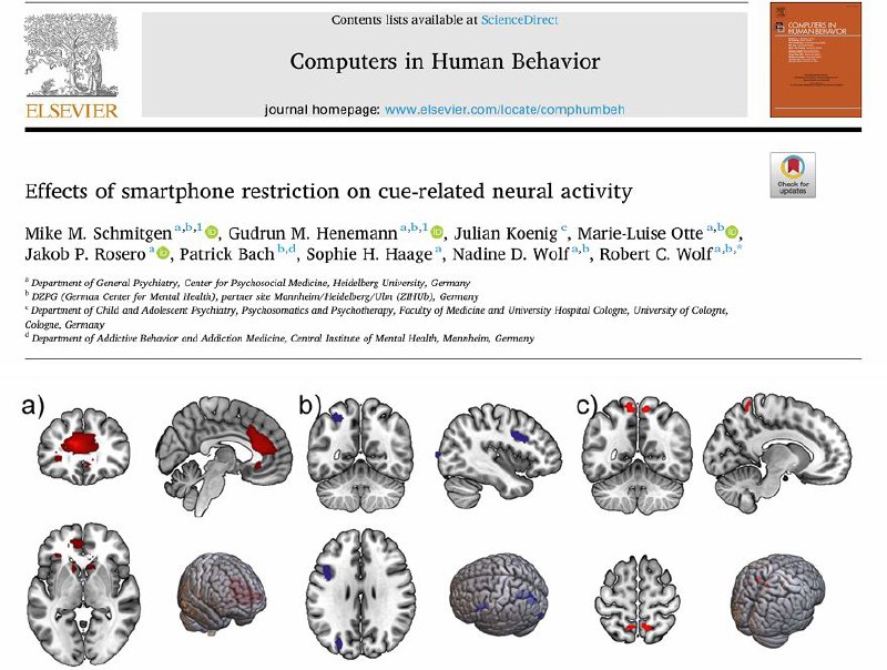 Смартфоны признаны наркотиком: результаты исследования мозга