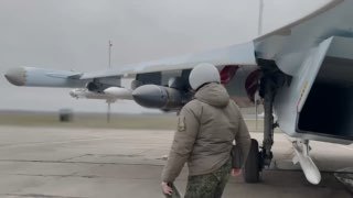 Боевая нагрузка Су-35С в ходе вылета группировки «Юг»