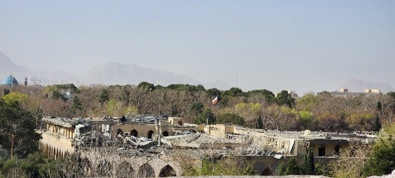 Поврежден дворец Рашк в Иране в результате ударов коалиции США и Израиля