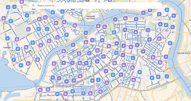 Петербургские парковки попали в «белый список» при ограничениях связи