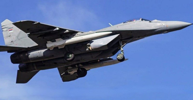 Сербские МиГ-29 получили китайские гиперзвуковые ракеты