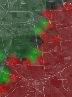 Боевые действия на Покровском и Добропольском направлениях: контратаки и встречные бои