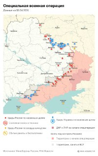 Спецоперация. Обстановка и главные события на 8 апреля