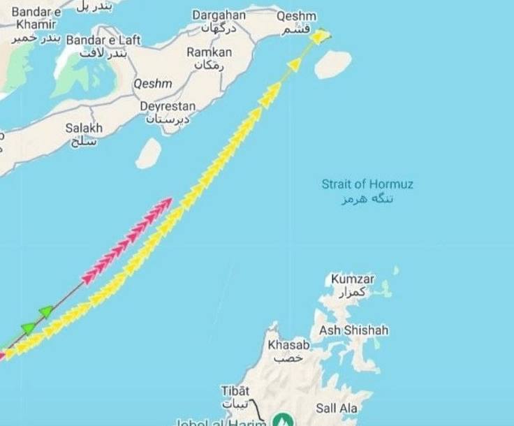 Иран изменил правила прохода судов через Ормузский пролив