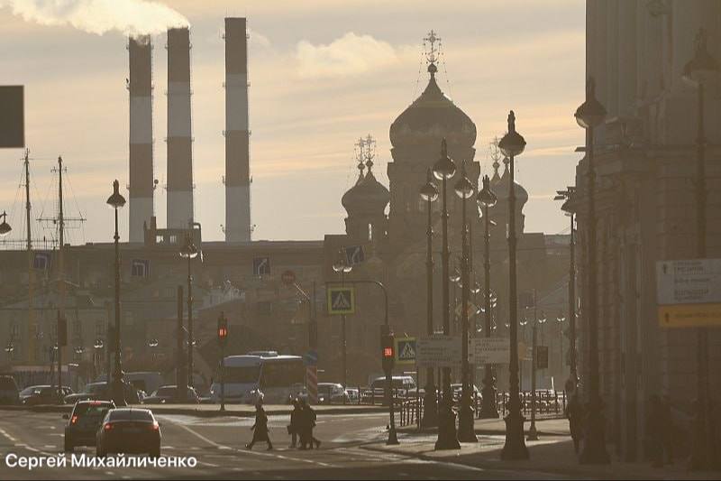 Прохладная погода в Петербурге: +4…+6° в четверг