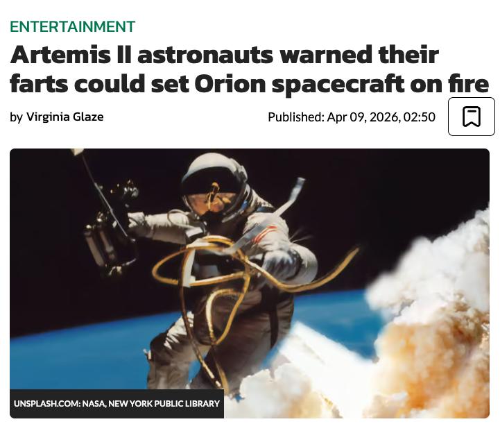 NASA объяснило, почему Пердунова не берут в астронавты: риск взрыва от газов