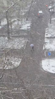 МЧС предупредило о мокром снеге и гололёде в Москве