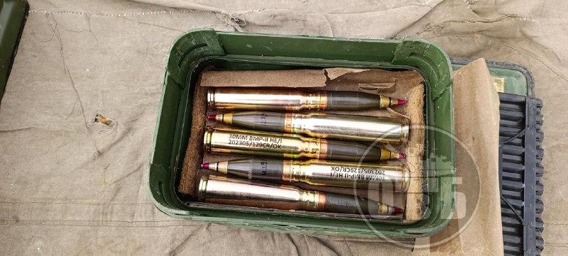 В зоне СВО заметили 30-мм снаряды для автопушек из Индии