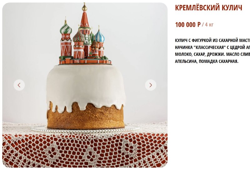 Топ-3 самых дорогих кулича и реакция депутата на спекуляцию святыней