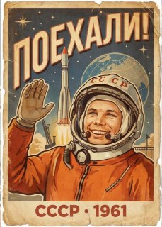 С Днём космонавтики: стихи о космосе и благодарность Юрию