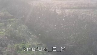 Кадры интенсивного применения FPV-дронов на Константиновском направлении