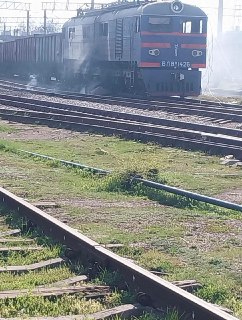 БПЛА поразил локомотив в Днепропетровской области