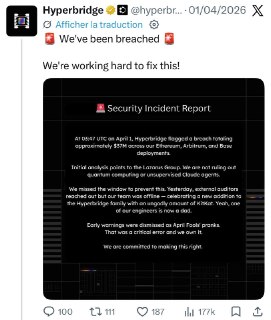 Hyperbridge раскрыла первоапрельскую шутку о взломе на 37 млн долларов