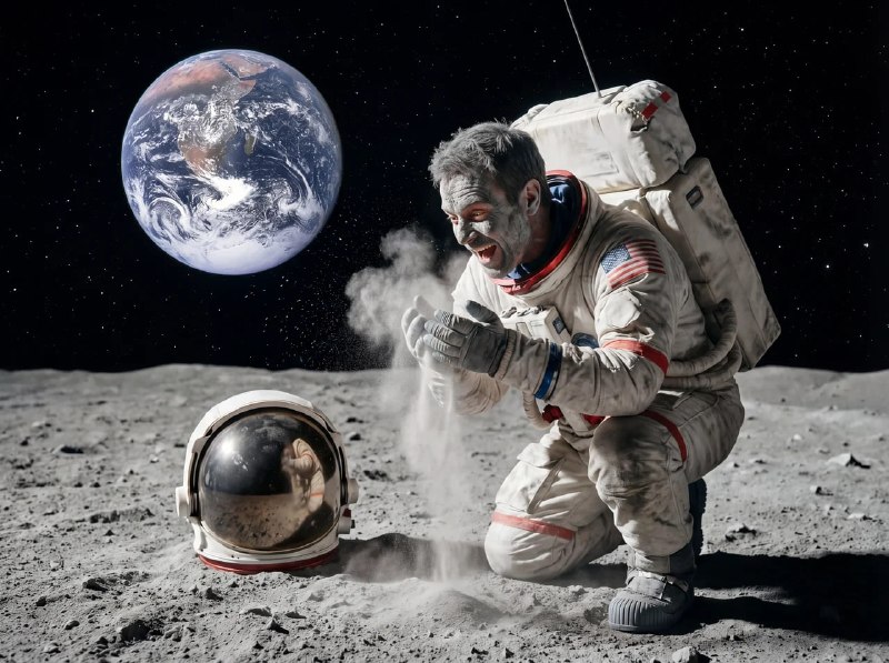 Из лунной пыли впервые сделали кислород