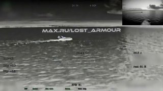 Дрон «КВН» поразил катер ВСУ с ракетами в Черном море