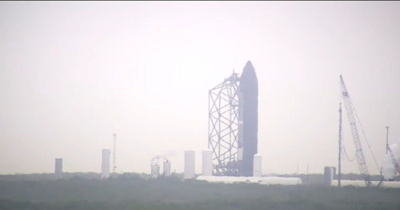 Starship Ship 39 прошел тест заправки