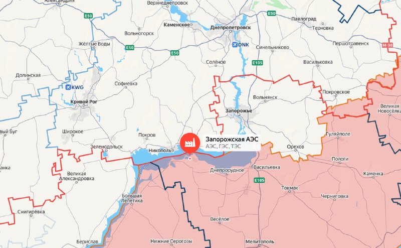 Запорожская АЭС отключена из-за активности БПЛА