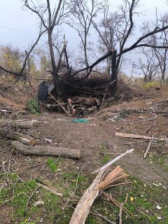 Фото первой уничтоженной датской САУ M109A3DK на Украине