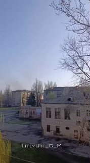 Кадры удара «Геранью» по Славянску