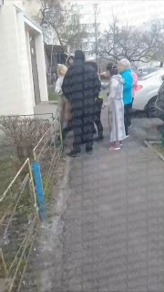 Полиция применила газ против женщин в Киеве на фоне мобилизации