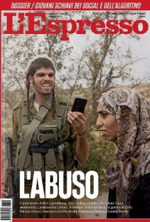 Обложка L'Espresso: конфликт на Западном берегу