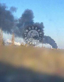 Удар БПЛА по энергоузлу ЦГОК в Днепропетровской области