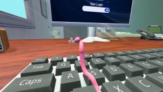 В Steam вышла игра-симулятор про червяка-удаленщика