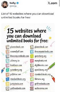 Список из 15 сайтов с бесплатными книгами в замену Flibusta