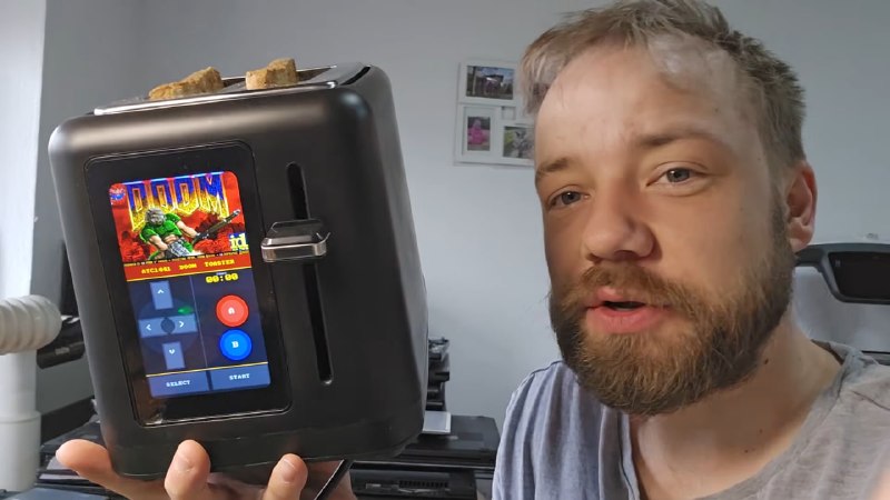 Техноютубер запустил DOOM на ТОСТЕРЕ