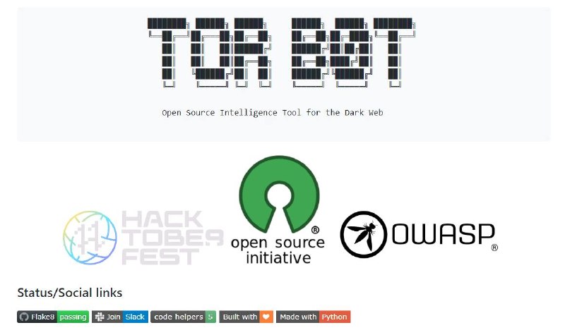 Обнаружен OSINT-бот TorBot для сбора данных в даркнете