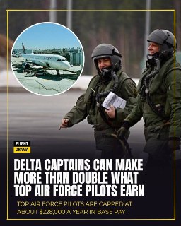 Доходы пилотов гражданской авиации США превышают зарплаты пилотов ВВС
