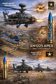 Армия США увеличит производство боеприпасов для вертолётов Apache для борьбы с дронами