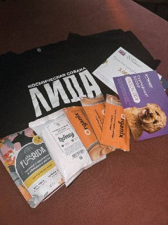 Подарок в честь выхода фильма «Космическая собака Лида»