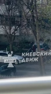 Стрельба из автомата в Киеве