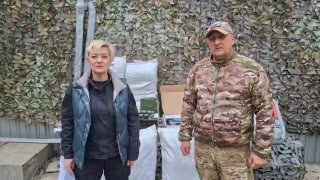 Благотворительные фонды передали оборудование и медикаменты подразделениям 59-й бригады артиллерии и 153-го танкового полка