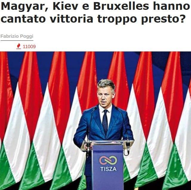 Венгрия может заблокировать помощь Украине из-за новых результатов выборов