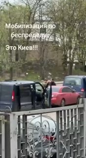 В Киеве водитель протаранил микроавтобус, пытавшийся заблокировать его машину с добычей