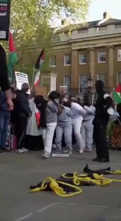 Акция в поддержку палестинских заключенных прошла в Лондоне