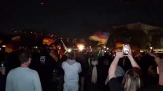 Протесты водителей и массовое отключение света в Берлине