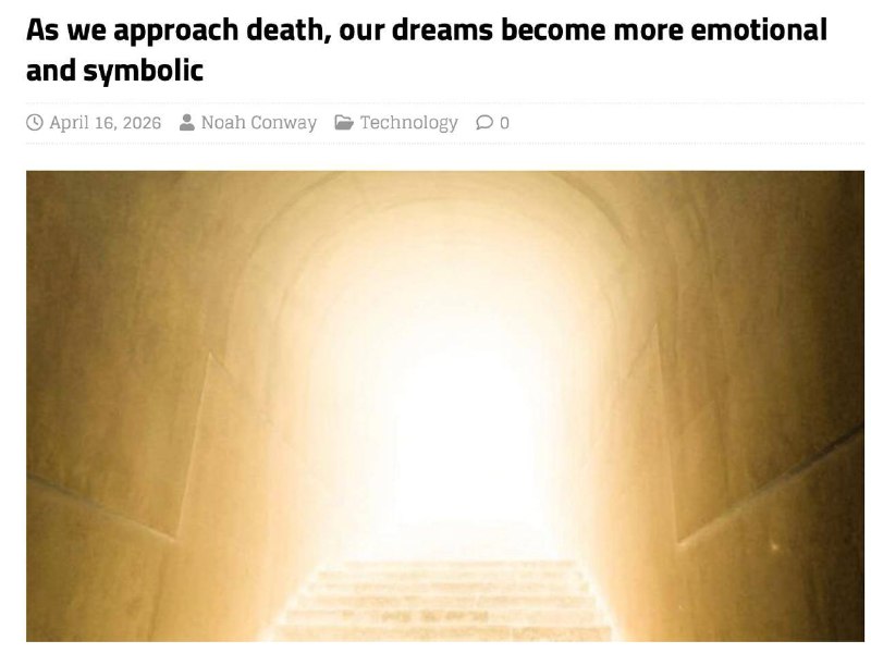 Учёные раскрыли сны, предвещающие смерть