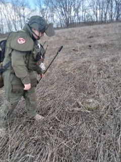 Сапёры разминируют Курскую область