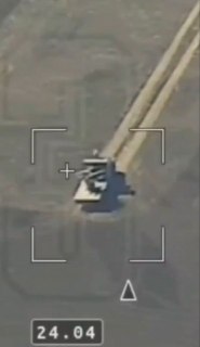 Уничтожение британского эрзац-ЗРК «Raven» ВСУ барражирующим боеприпасом «Ланцет»