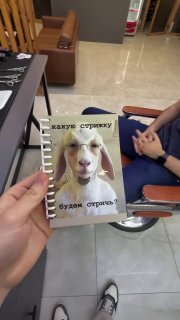 Барбершоп с каталогом из мемных собачек