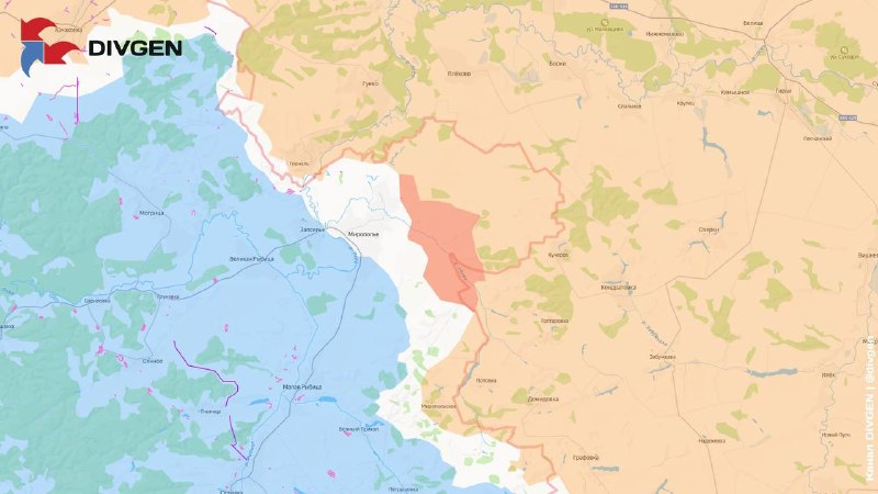 Продвижение ВС РФ за прошедшие сутки: Мирополье и Константиновка