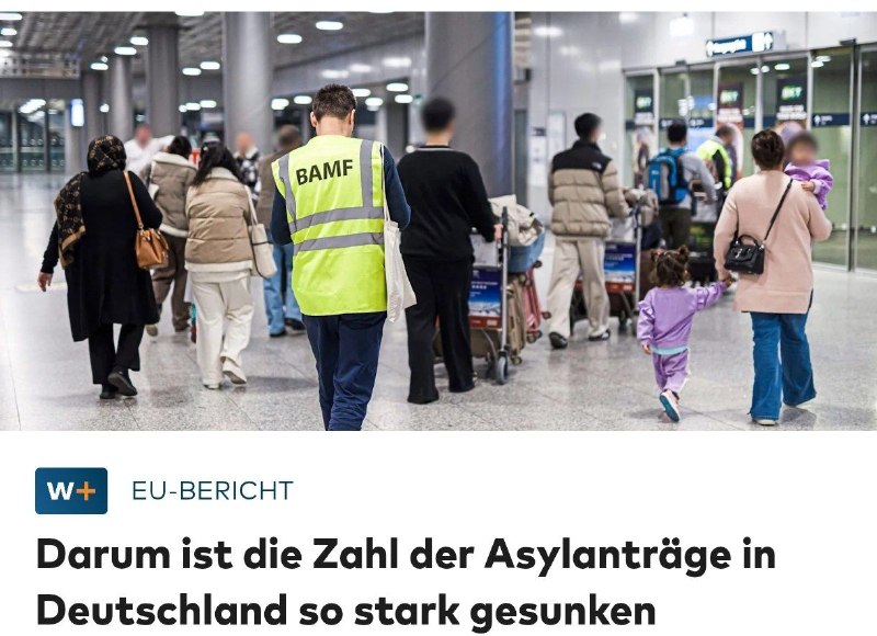 Просьбы об убежище украинцев в Германии сократились на 57%