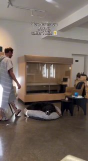 Немецкая компания Suda выпустила трансформирующуюся сауну-диван