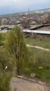 Удар российского FPV-дрона по бандеромобилю в Краматорске